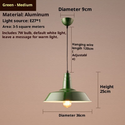 Lámpara Colgante Minimalista Nórdica para Restaurante y Cafetería Estilo Americano - Image 8