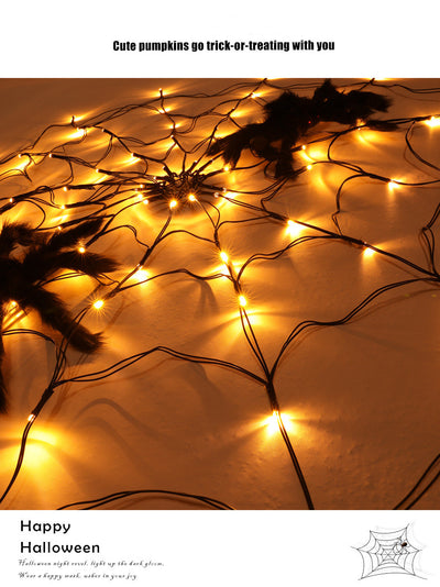 Luz de Telaraña LED Halloween con Control Remoto - 8 Modos de Iluminación - Image 11