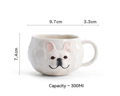 Taza de Café Bulldog Francés Diseño Artesanal Original - Image 7