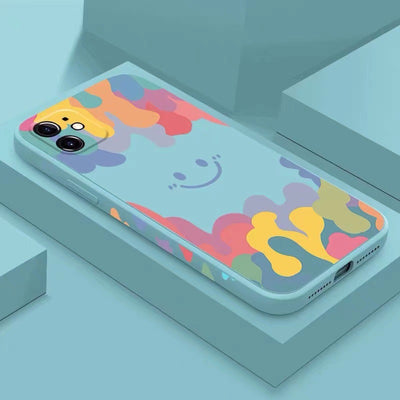 Funda Protectora de Silicona con Diseño Acuarela para Teléfono - Image 6