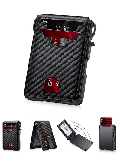 Billetera Bifold con Protección RFID y Extracción Rápida de Tarjetas - Image 3