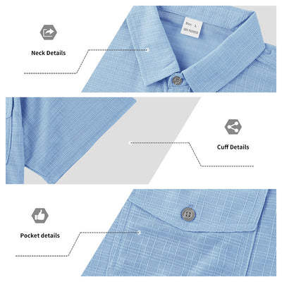 Traje Ejecutivo de Manga Corta para Hombre - Image 27