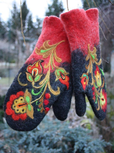 Guantes Navideños Térmicos Impresos para Invierno - Image 9