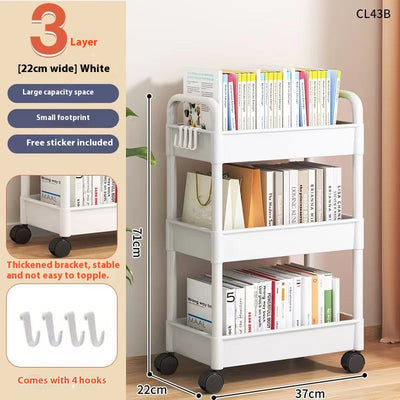 Carrito Organizador Móvil Multiusos de Pisos - Estantería Modular para Dormitorio y Cocina - Image 13