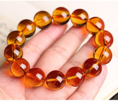 Pulsera Pixiu de Cristal Natural Kumquat Amarillo para Hombre y Mujer - Image 8