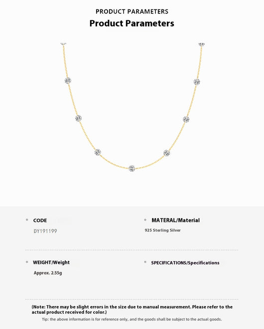 Collar de Plata Esterlina 925 para Mujer con Diseño Exquisito - Image 7