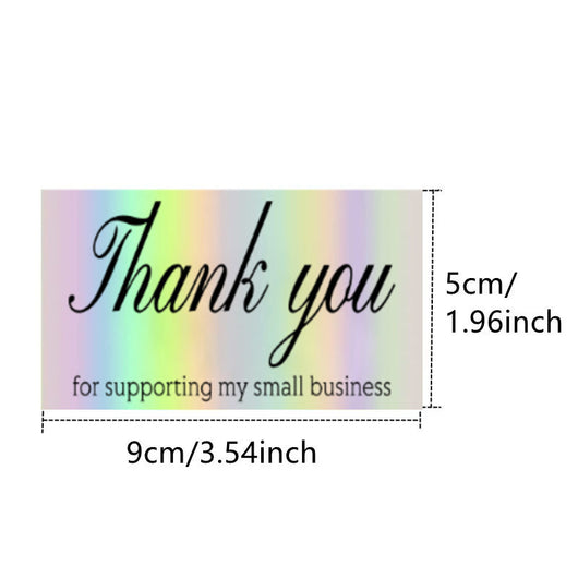 Pack 50 Tarjetas de Felicitación Holográficas Láser para Regalos - Image 20