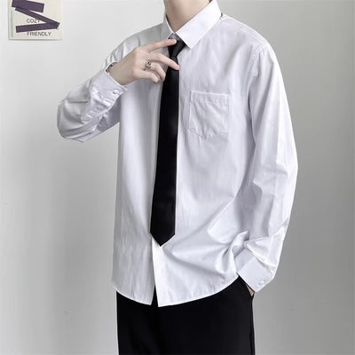 Camisa Casual Suelta con Personalidad para Hombre - Image 3