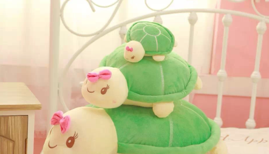 Peluche Tortuga Almohada Creativa Diseño Cartoon
