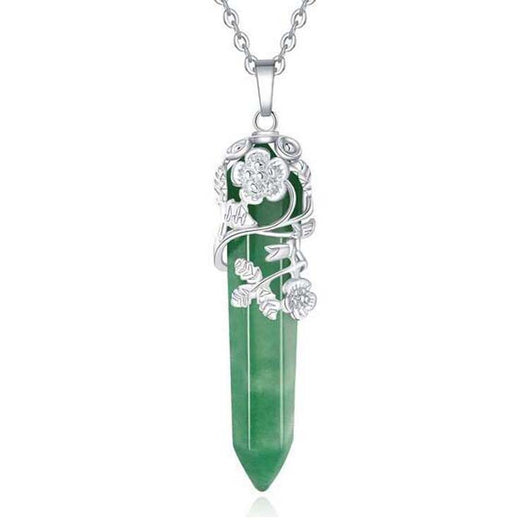 Flor de Rosa en Cristal Natural Hexagonal - Image 10