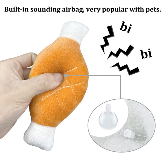 Juguete Masticable Pata de Pollo Suave para Perros - Juguete Duradero para Cachorros y Perros Pequeños - Image 14