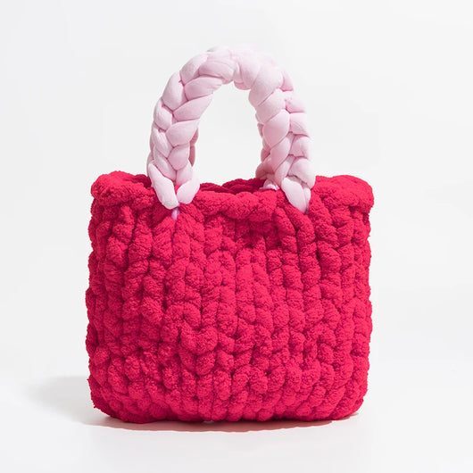 Bolsa Bucket Tejida a Mano para Mujer - Image 21