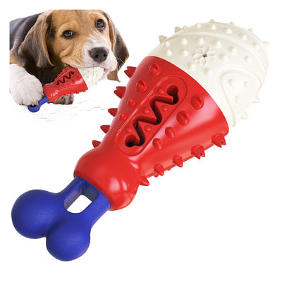 Juguete Limpiador Dental para Perros con Forma de Pata de Pavo - Image 14