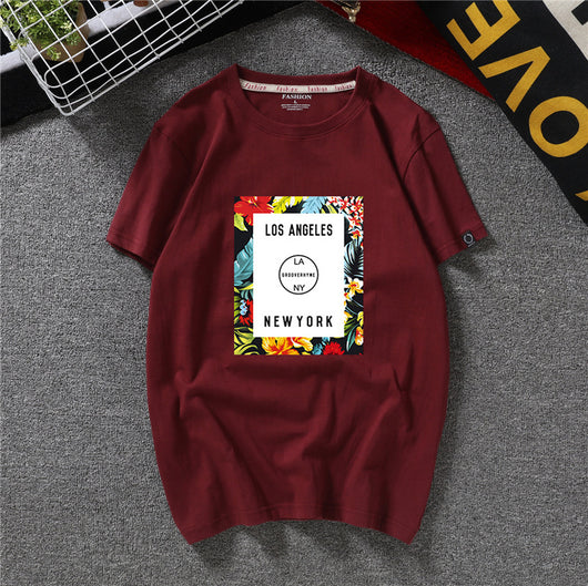 Camiseta Casual Cuello Redondo Talla Grande para Hombre - Image 7