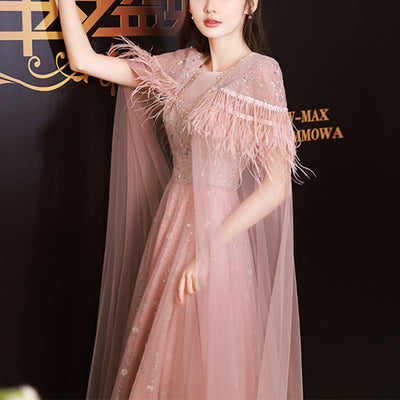 Vestido de Noche Elegante Liso para Mujer - Image 6