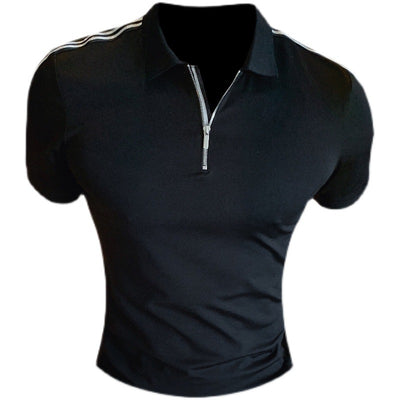 Polo Slim Fit con Cierre de Cremallera para Hombre - Image 4