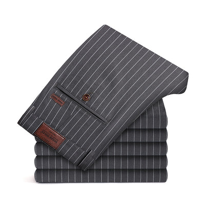 Pantalones Slim Juveniles con Rayas y Tecnología Stretch - Image 12