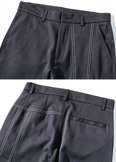 Pantalones Casuales Hombre Estilo Coreano Ajustados Otoño - Image 6