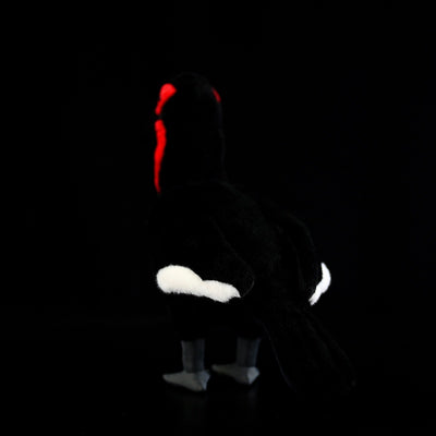 Peluche Pájaro Secretario Rojo - Juguete Realista de Ave Terrestre - Image 7
