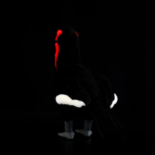 Peluche Pájaro Secretario Rojo - Juguete Realista de Ave Terrestre - Image 7