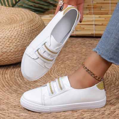 Zapatos Blancos Casuales Slip-On Cómodos y Versátiles - Image 6