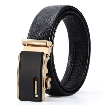 Cinturón de Cuero para Hombre con Hebilla Automática - Image 42