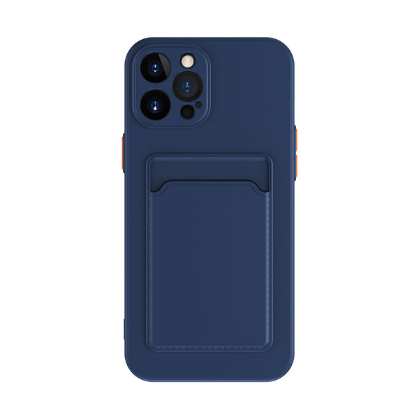 Funda de Silicona Líquida de Color Puro para Teléfono