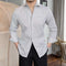 Camisa Slim Fit de Manga Larga para Hombre con Cuello en V - Línea Ejecutiva