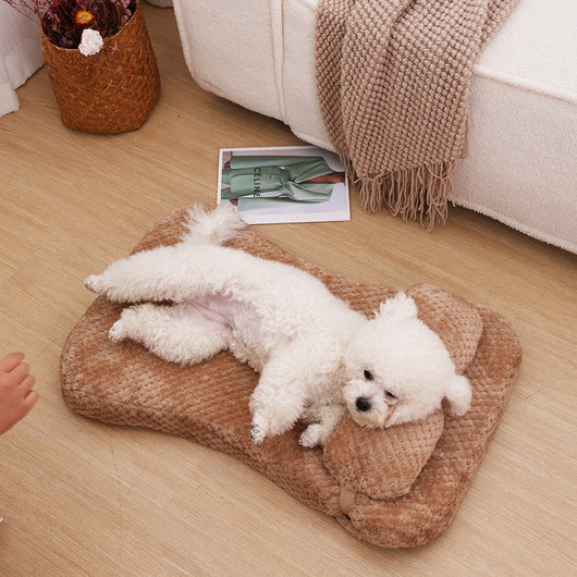 Cama Cómoda para Mascotas con Almohada Extraíble - Colchón Suave para Perros y Gatos - Image 3