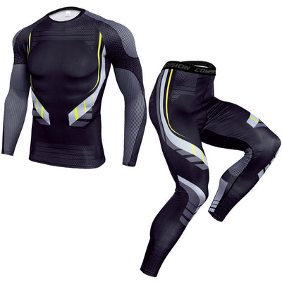 Pantalones Deportivos Hombre Secado Rápido - Traje Fitness Outdoor - Image 10