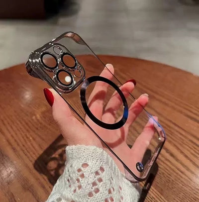 Funda Magnética Antipolvo con Marco Electrochapado para Smartphone - Image 6