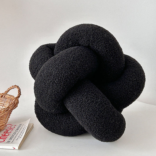 Almohada Artesanal de Lana de Cordero Tejida a Mano - Image 15