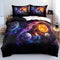 Juego de Cama Tres Piezas con Diseño Digital Estampado