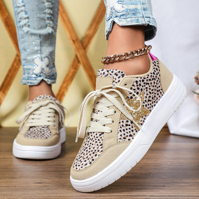 Zapatillas Skate Leopardo Unisex - Estilo Retro Casual Deportivo Personalizado - Image 3