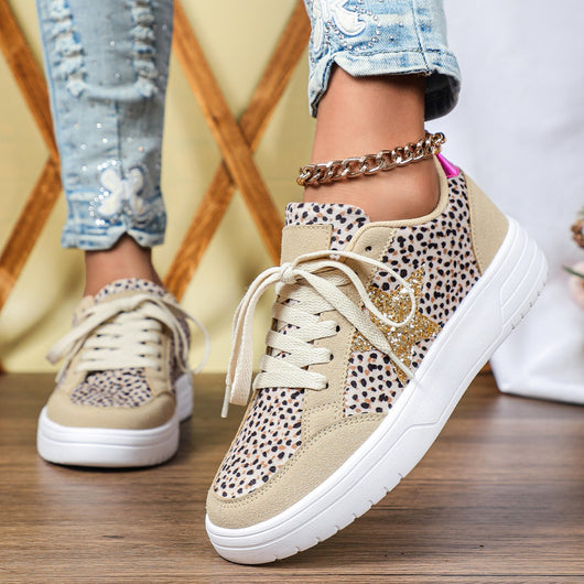 Zapatillas Skate Leopardo Unisex - Estilo Retro Casual Deportivo Personalizado - Image 3