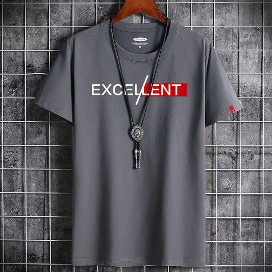 Camiseta de Algodón para Hombre - Básico Versátil de Manga Corta - Image 2
