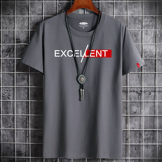 Camiseta de Algodón para Hombre - Básico Versátil de Manga Corta - Image 2
