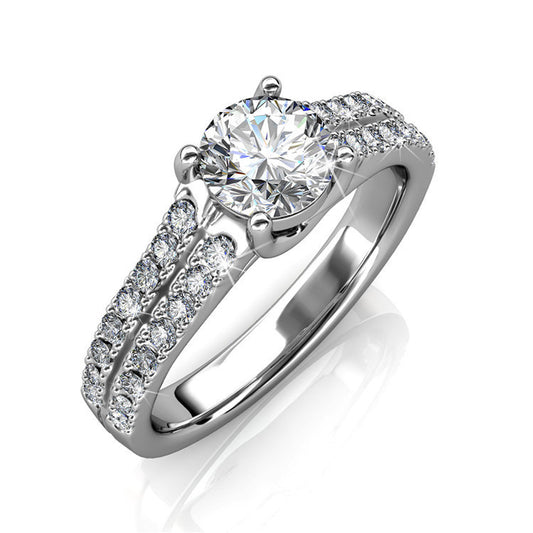 Anillo de Cristal Elegante para Mujer - Estilo y Personalidad