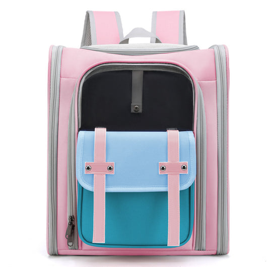 Mochila Transportadora Plegable para Mascotas - Respirable y Cómoda - Image 32