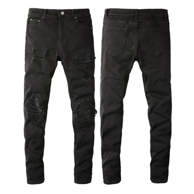 Jeans Rotos Hombre Diseño Street Fashion de Alta Moda - Image 37