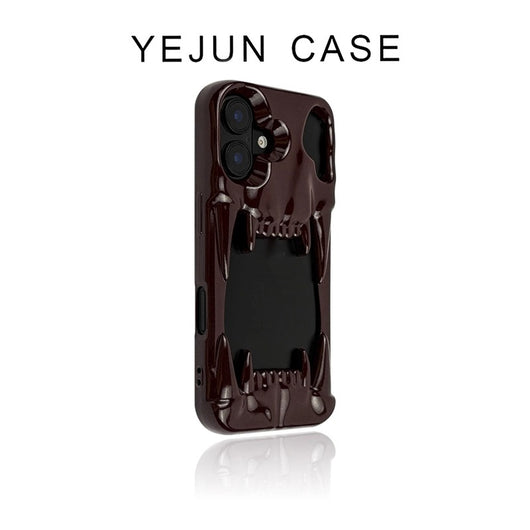 Funda para Celular Calavera Tigre Plateada con Electroplating Hueco - Image 15