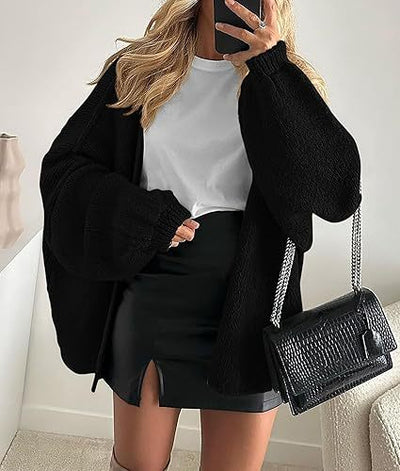Abrigo Suéter Tejido Casual para Mujer - Image 36