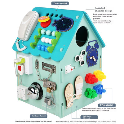 Casa Ocupada Montessori - Juguete Educativo DIY para Bebés y Niños Pequeños - Image 2