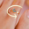 Finger Spinner Rings Fidget Anxiety Ring For Women Relieving D