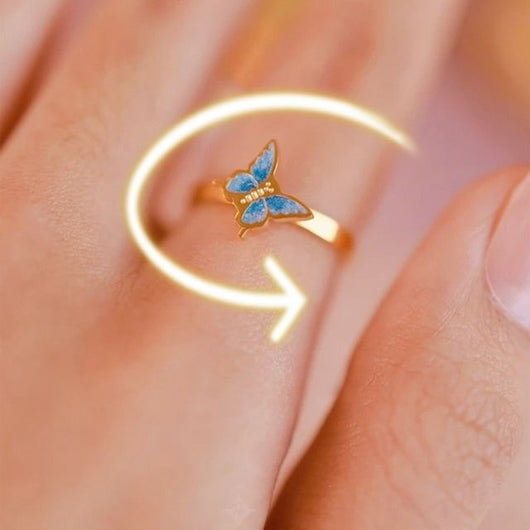 Anillo Giratorio Antiestrés para Mujer - Fidget Ring Alivia Ansiedad - Image 5
