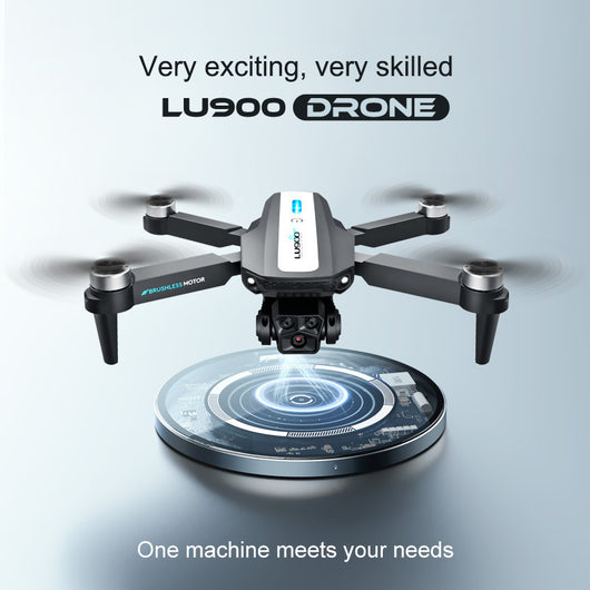 Dron Cuadrirrotor Plegable con Doble Cámara y Control Remoto - Image 3