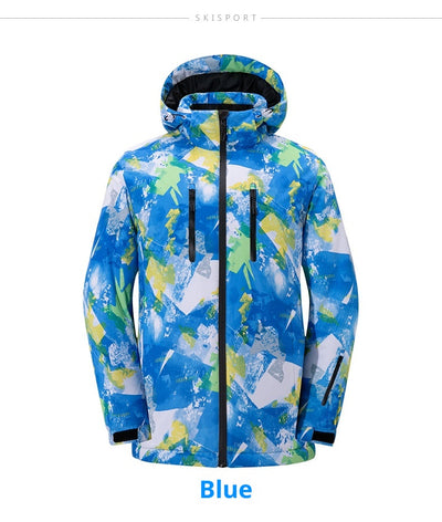 Chaqueta de Esquí Impermeable Acolchada para Hombre y Mujer - Image 18