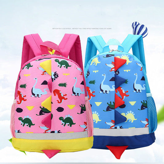 Mochila Escolar Infantil Dinosaurio - Backpack para Niños y Niñas