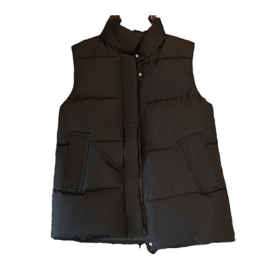 Chaleco Acolchado de Algodón Mujer Estilo Coreano Otoño Invierno - Image 5