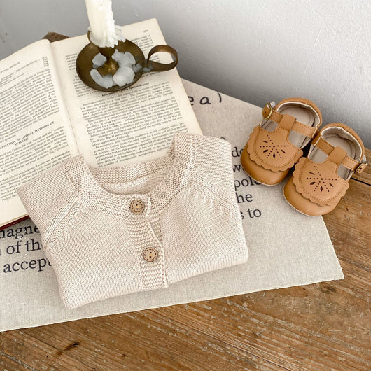 Cardigan de Punto Algodón con Bordado de Hongos - Colección Tide - Image 20